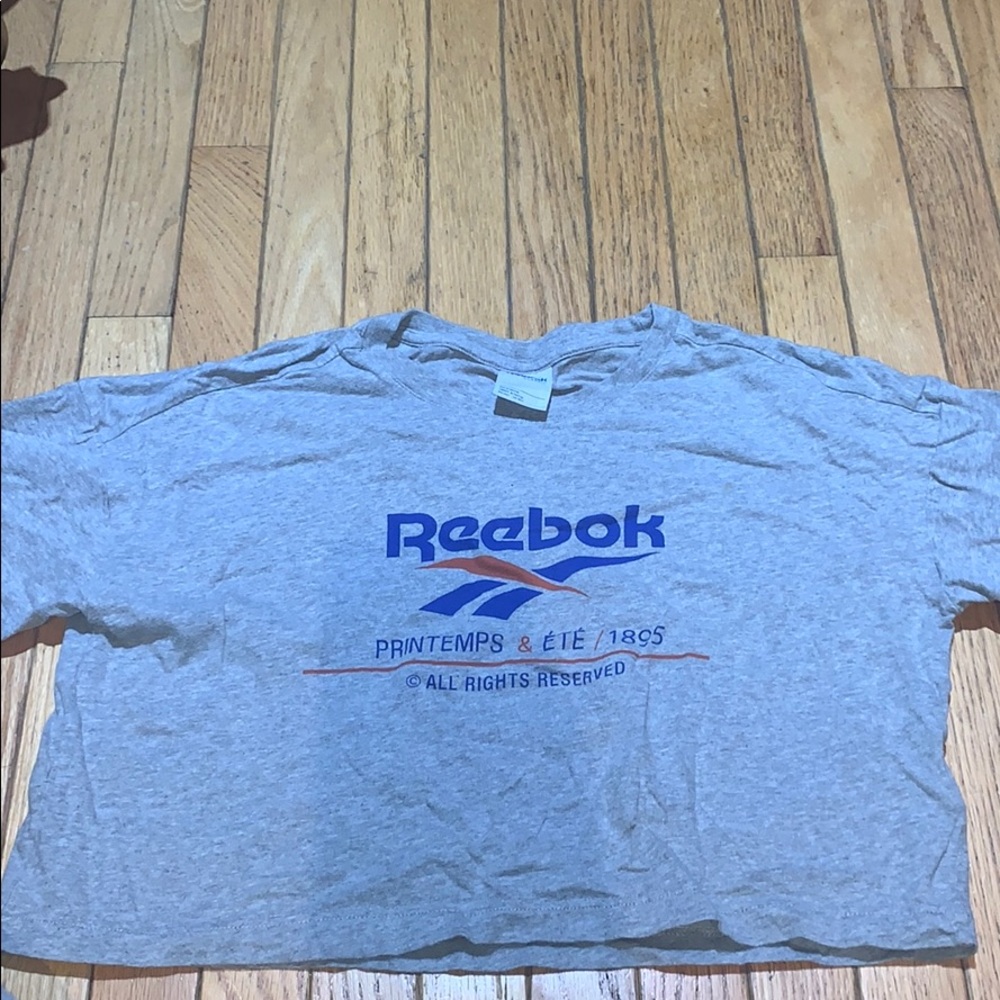 Reebok crop top